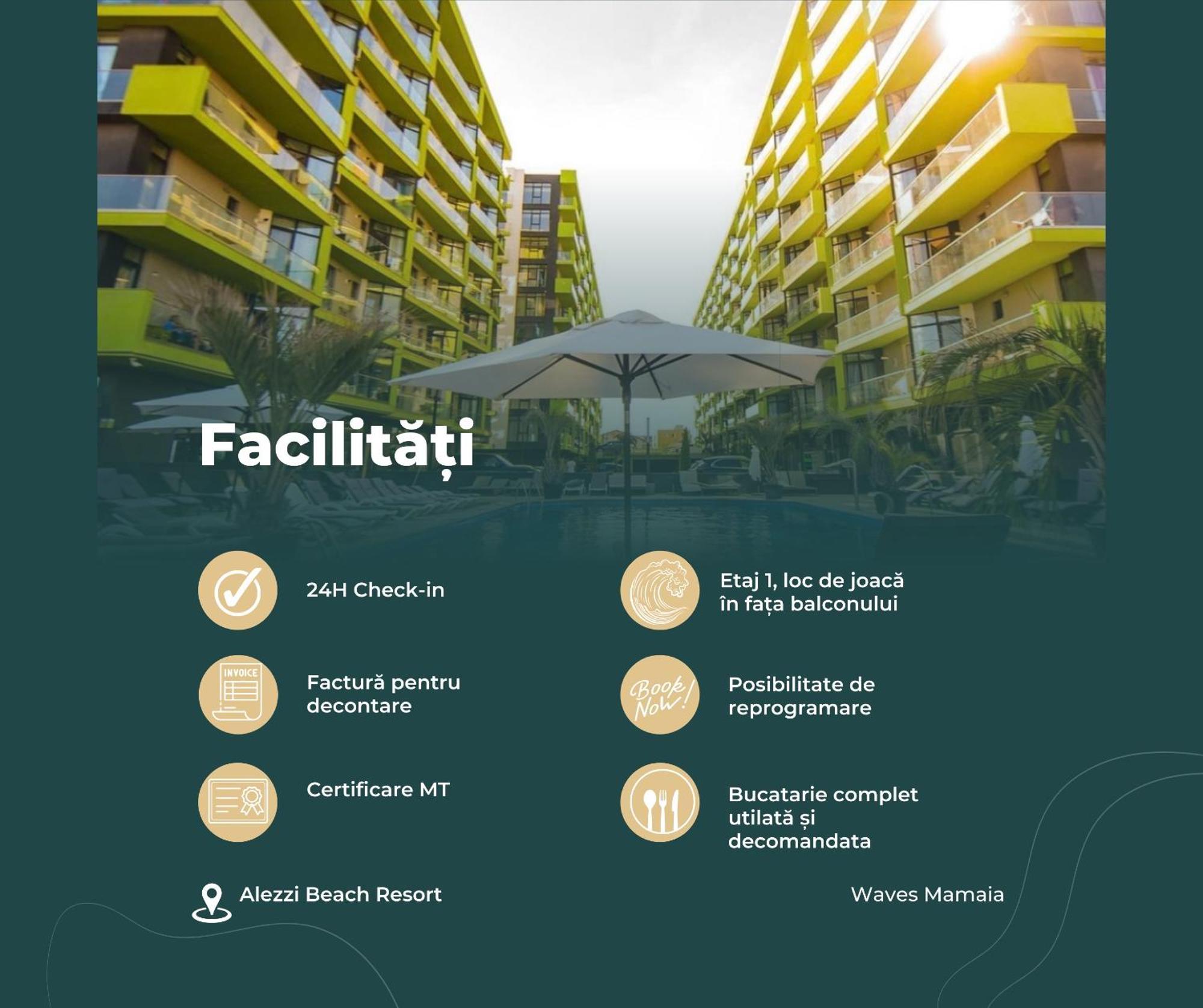 Waves 13 Apartamento Năvodari Exterior foto